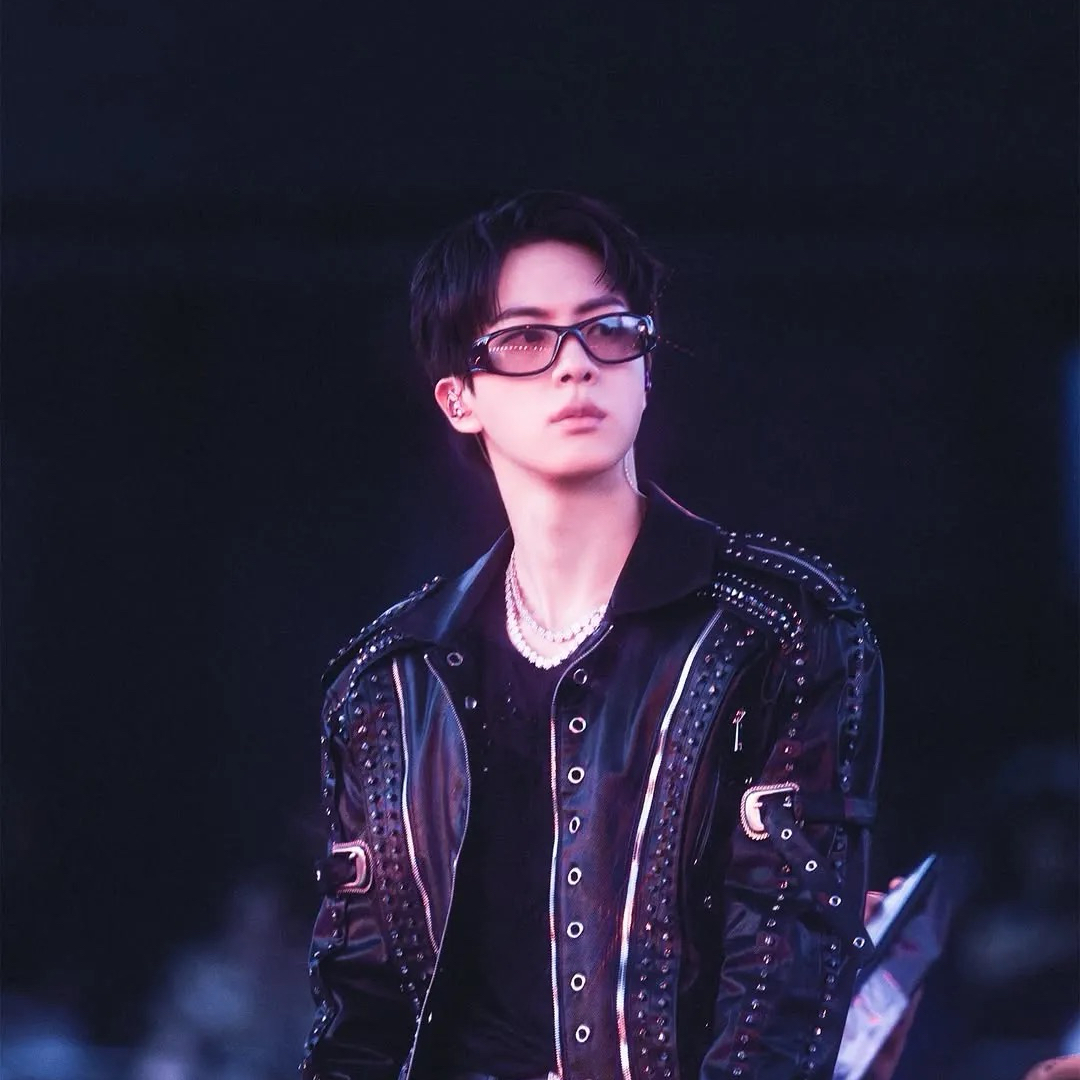 Recent activity shot of Jin (BTS)