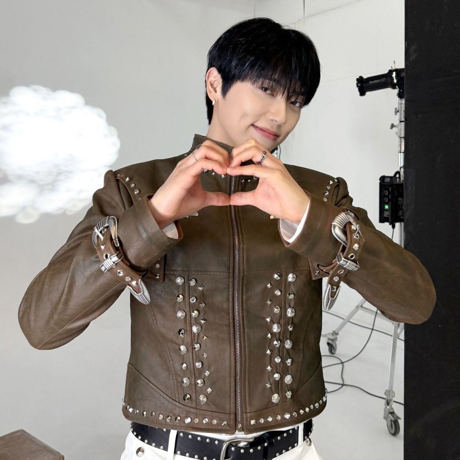 A moment captured by Minkyun (ONF)'s fan