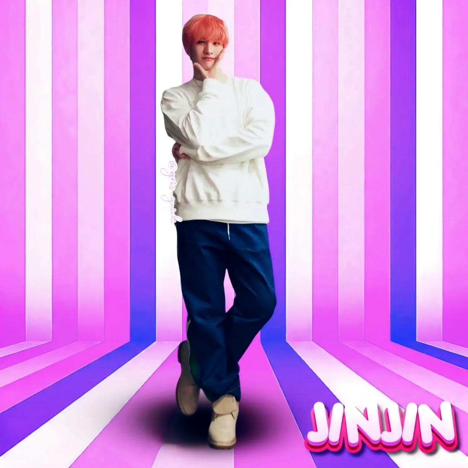 A moment captured by Jinjin (ASTRO)'s fan