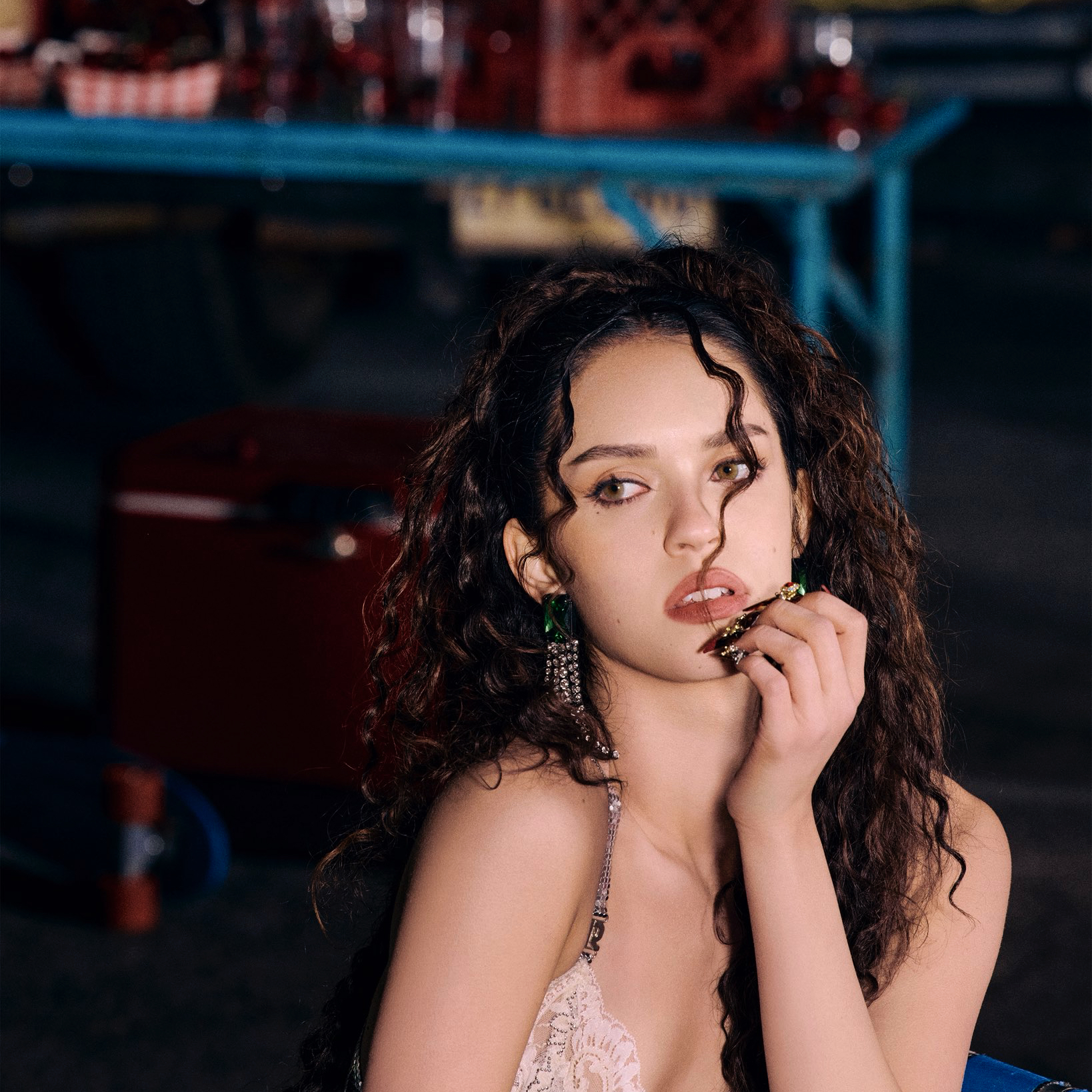 A moment captured by Daniela (KATSEYE)'s fan