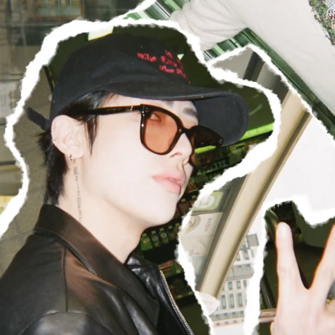 A moment captured by Ricky (ZEROBASEONE)'s fan