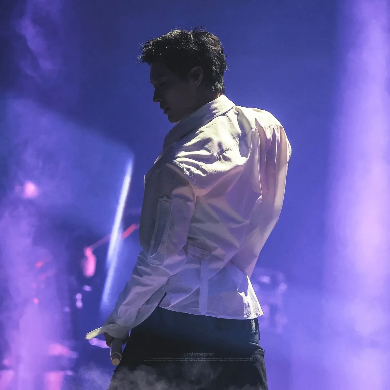 Recent activity shot of WOODZ