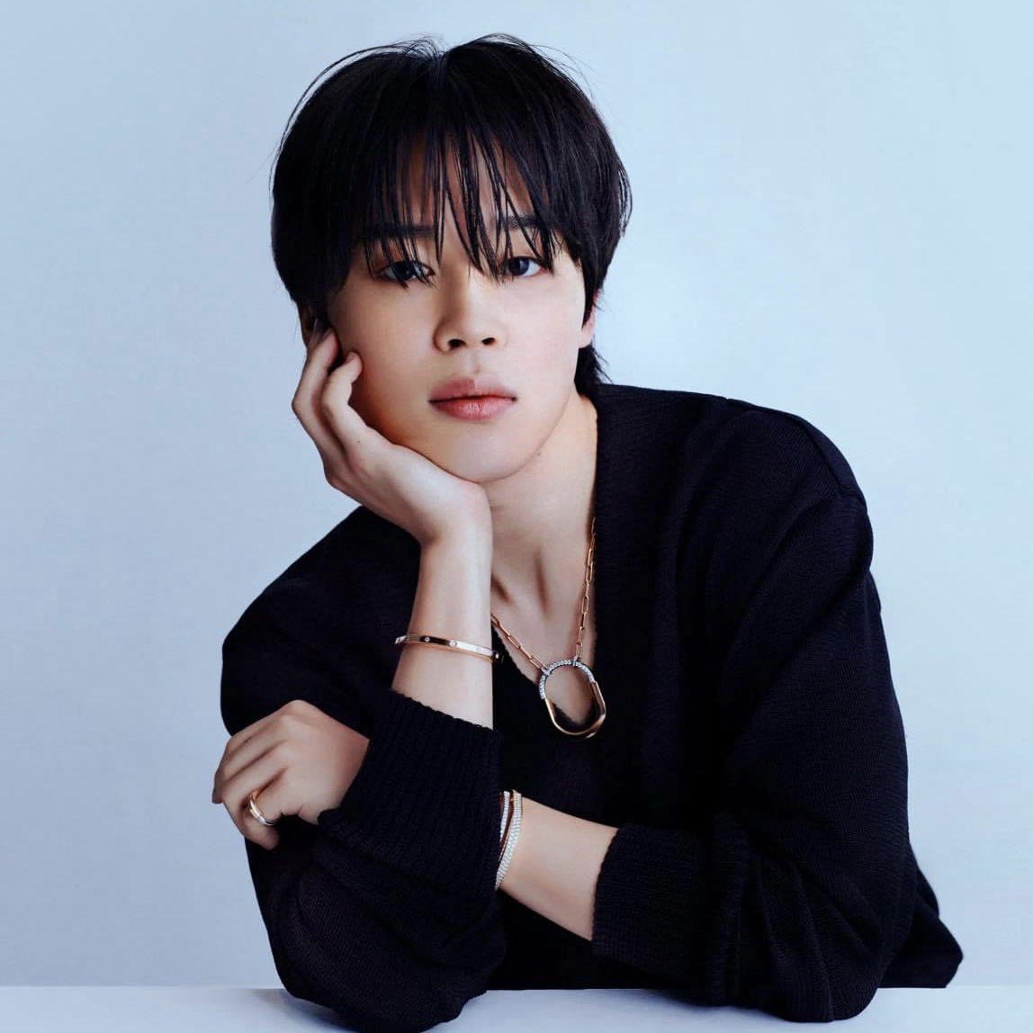 Recent activity shot of Jimin (BTS)