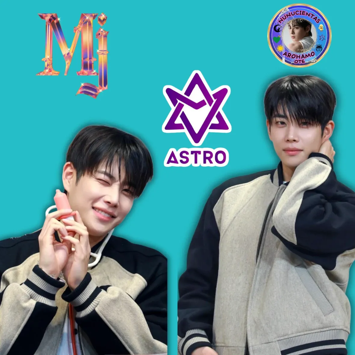 A moment captured by MJ (ASTRO)'s fan