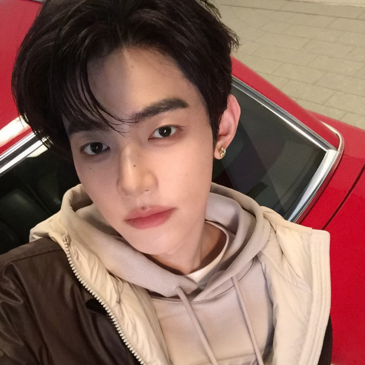 Recent activity shot of Zhang Hao (ZEROBASEONE)