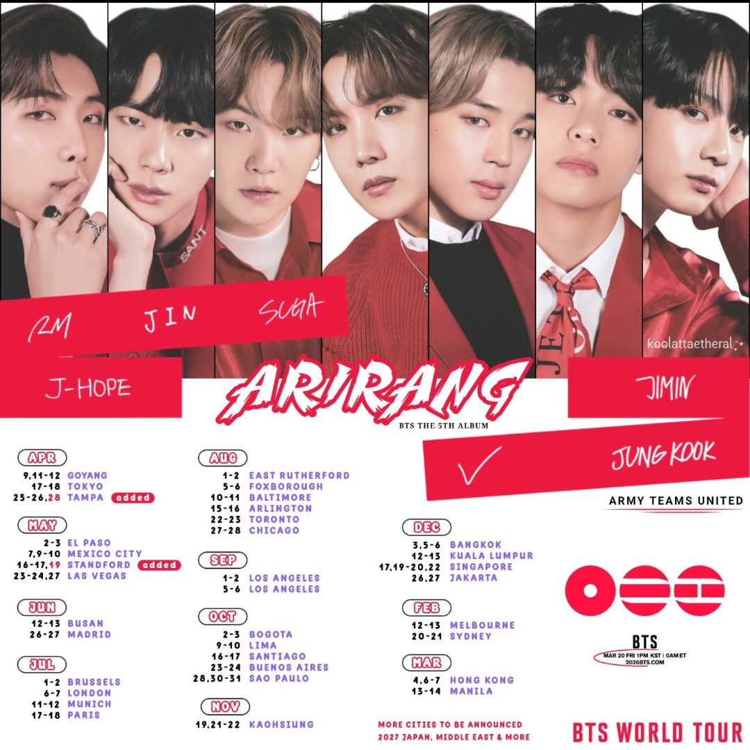 Momen yang diabadikan oleh penggemar BTS