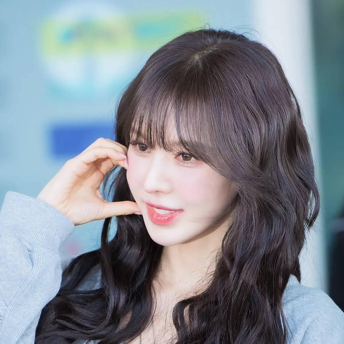 A moment captured by Wendy (Red Velvet)'s fan