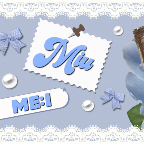 Behind-the-scenes cut of Sakurai Miu (ME:I)