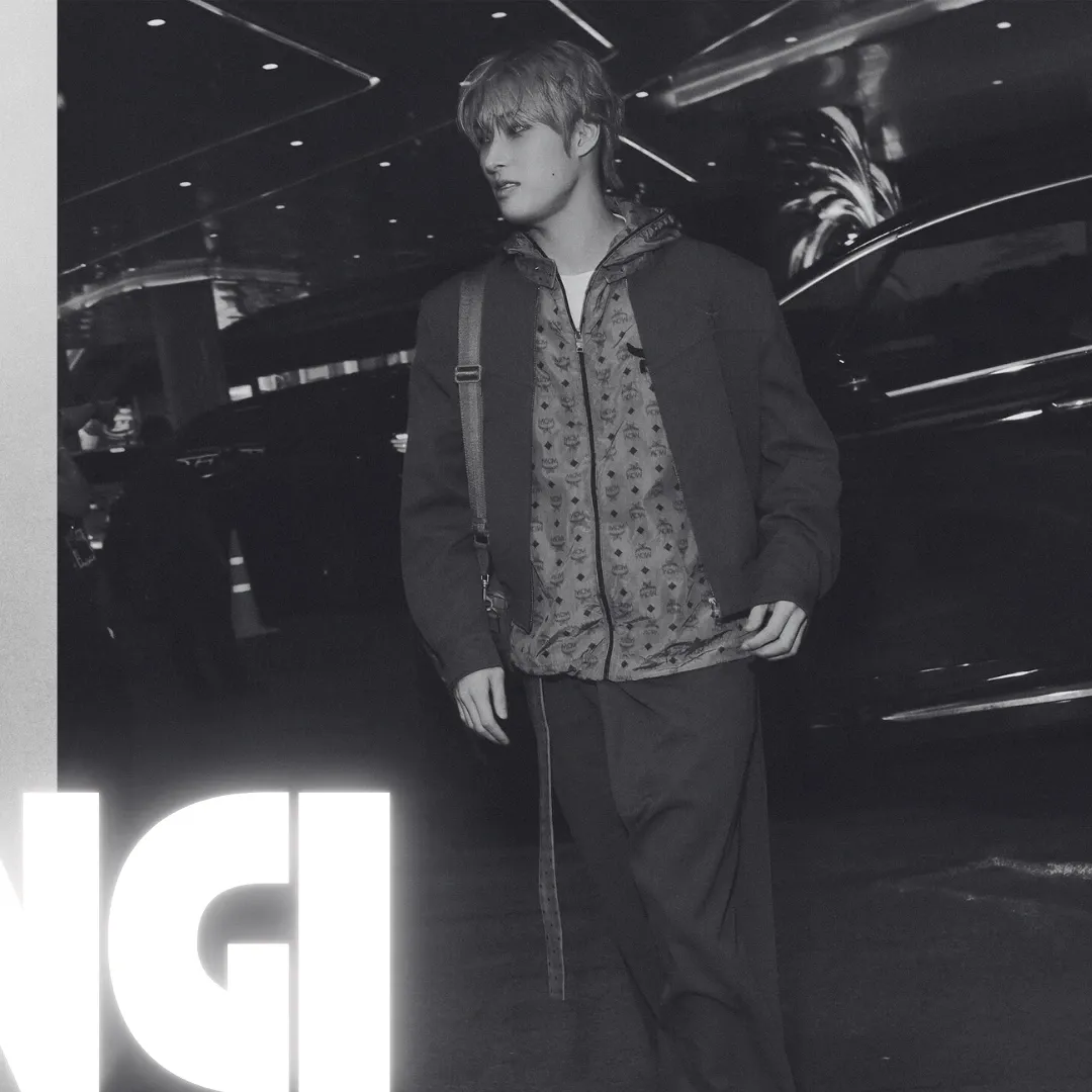 Recent activity shot of Mingi (ATEEZ)