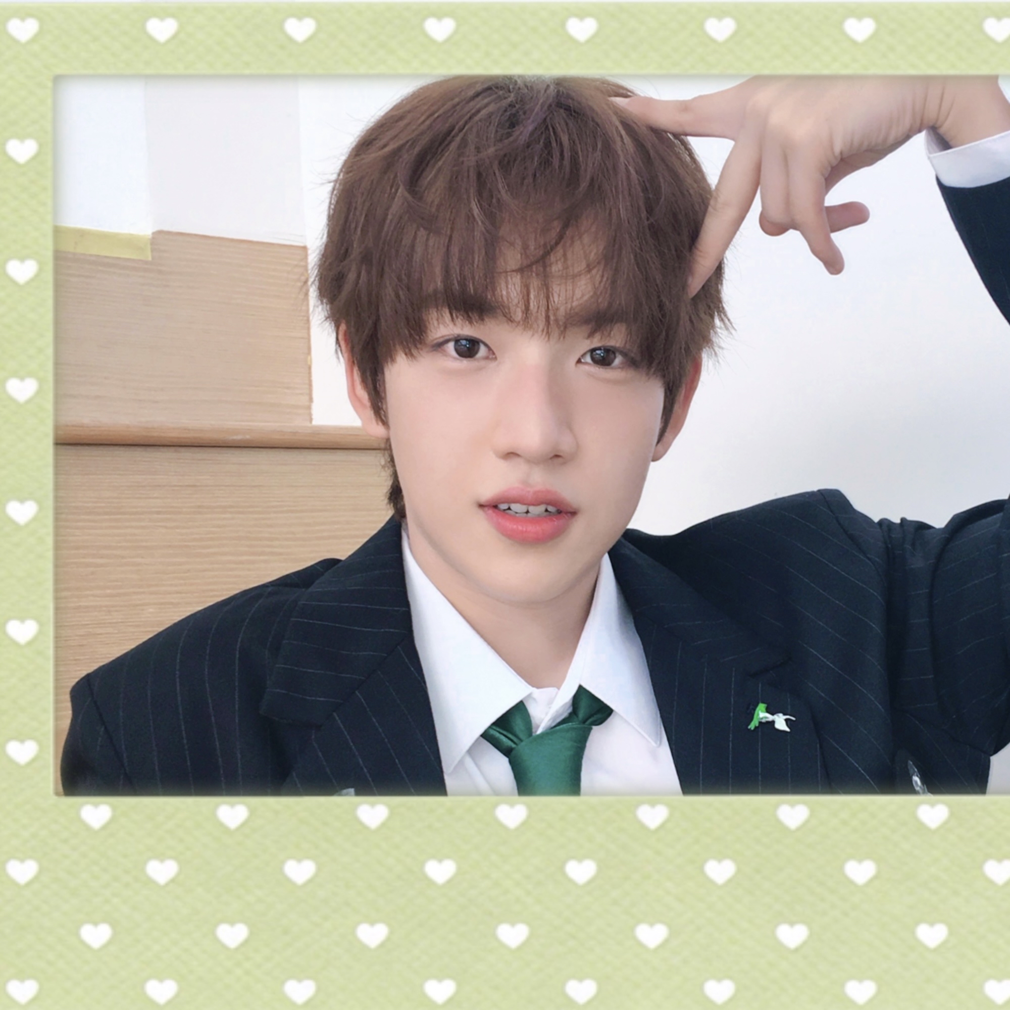 Behind-the-scenes cut of Kim minjae (IDID)