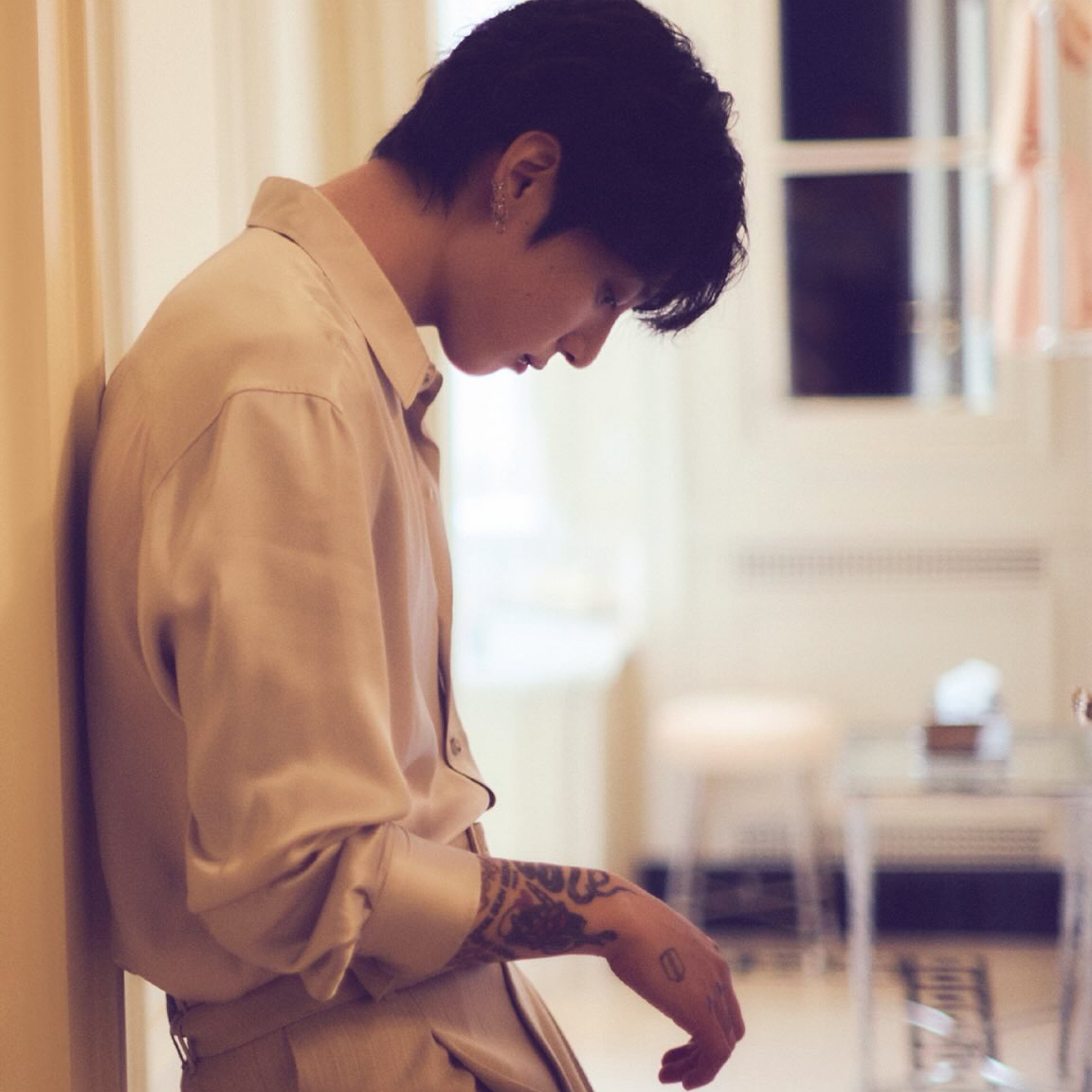 Foto aktivitas terbaru Jungkook (BTS)