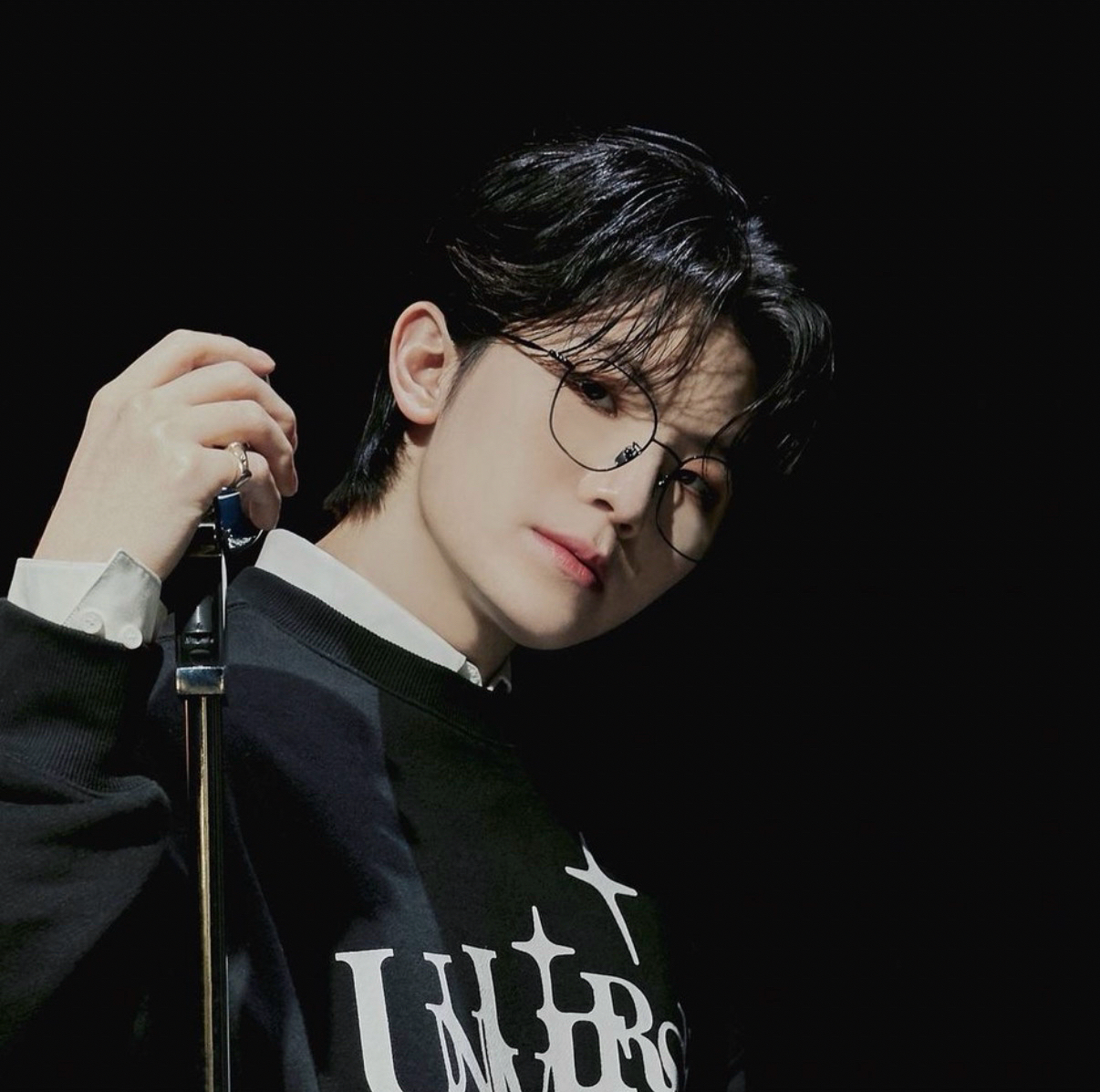 Recent activity shot of Woozi (SEVENTEEN)