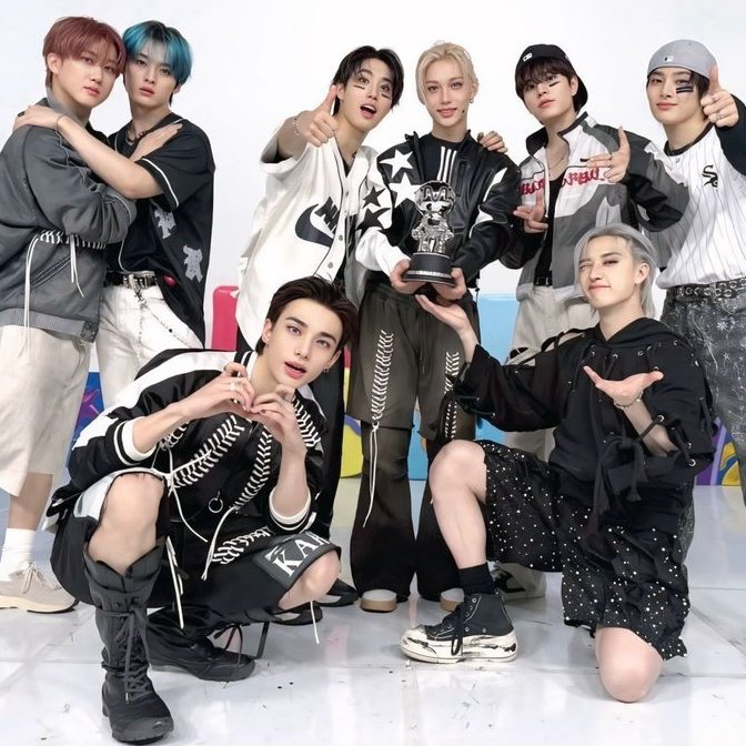 Recent activity shot of Bang Chan (Stray Kids)
