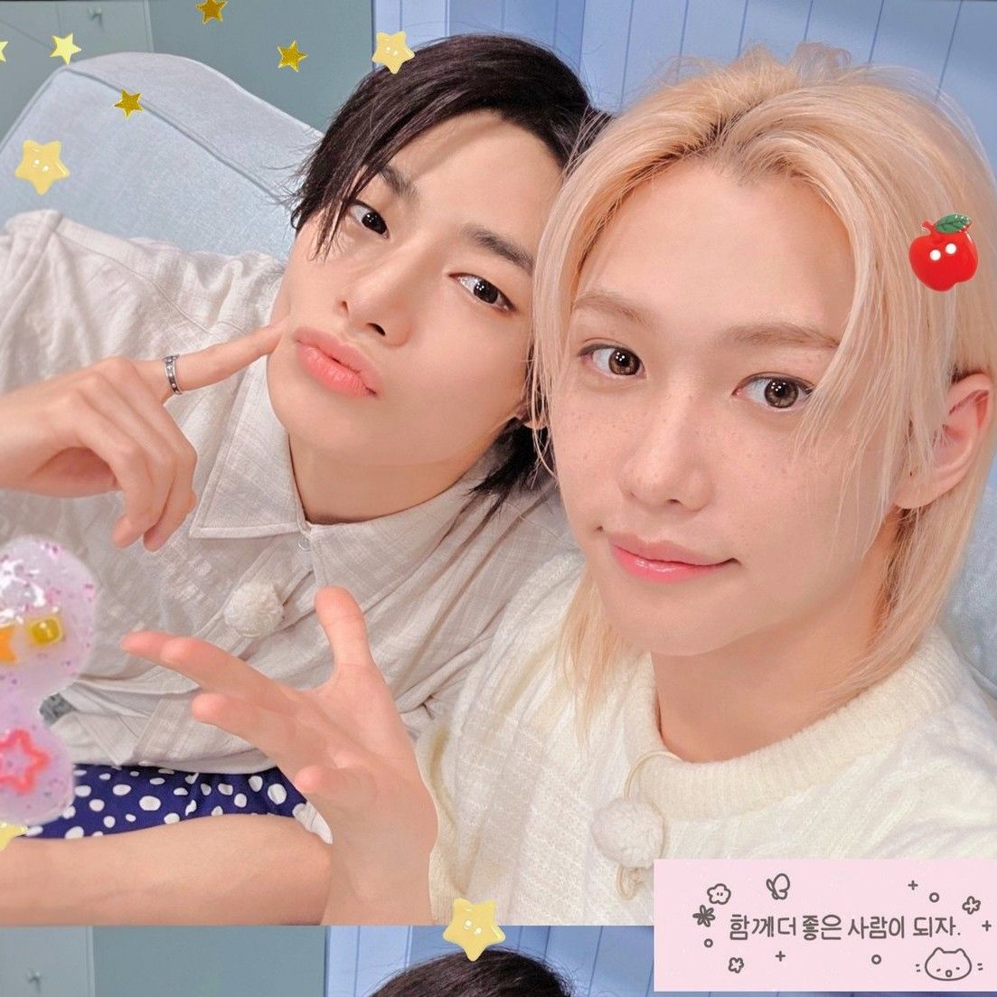 Momen yang diabadikan oleh penggemar Stray Kids