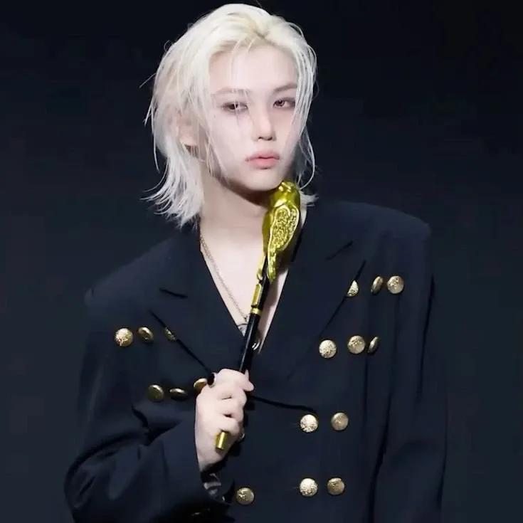 Recent activity shot of Felix (Stray Kids)