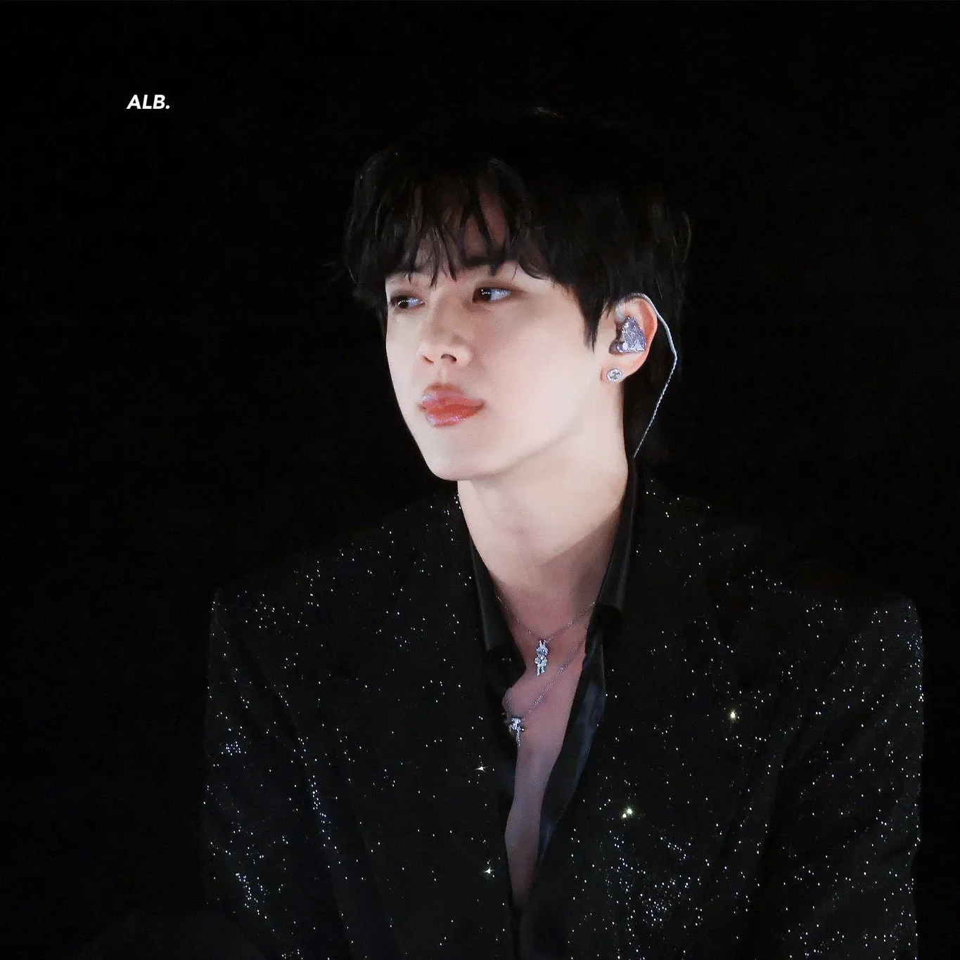 Momen yang diabadikan oleh penggemar Jin (BTS)
