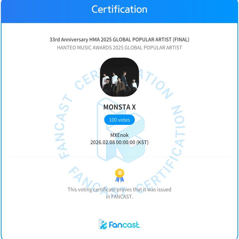 Latest photo of Hyungwon (MONSTA X)