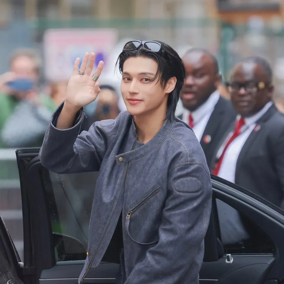 A moment captured by Wooyoung (ATEEZ)'s fan