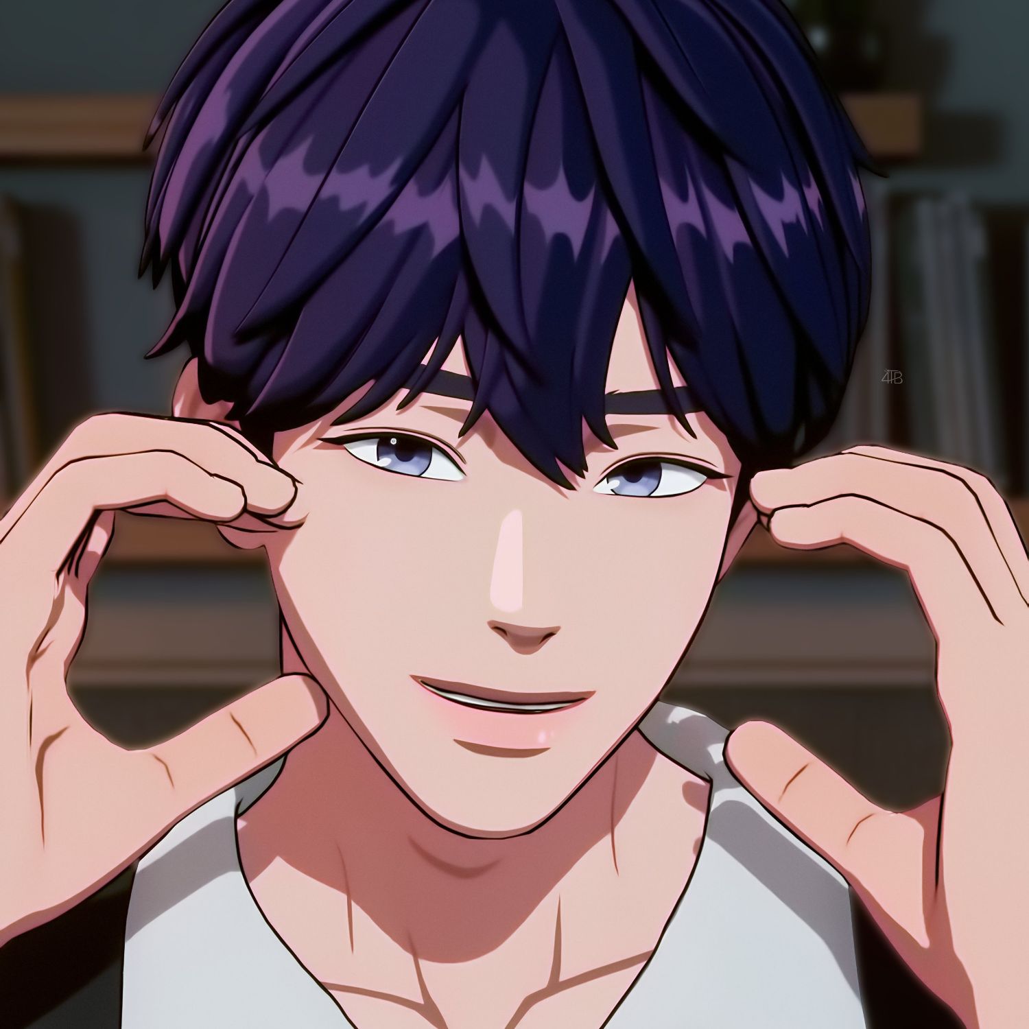 A moment captured by Yejun (PLAVE)'s fan