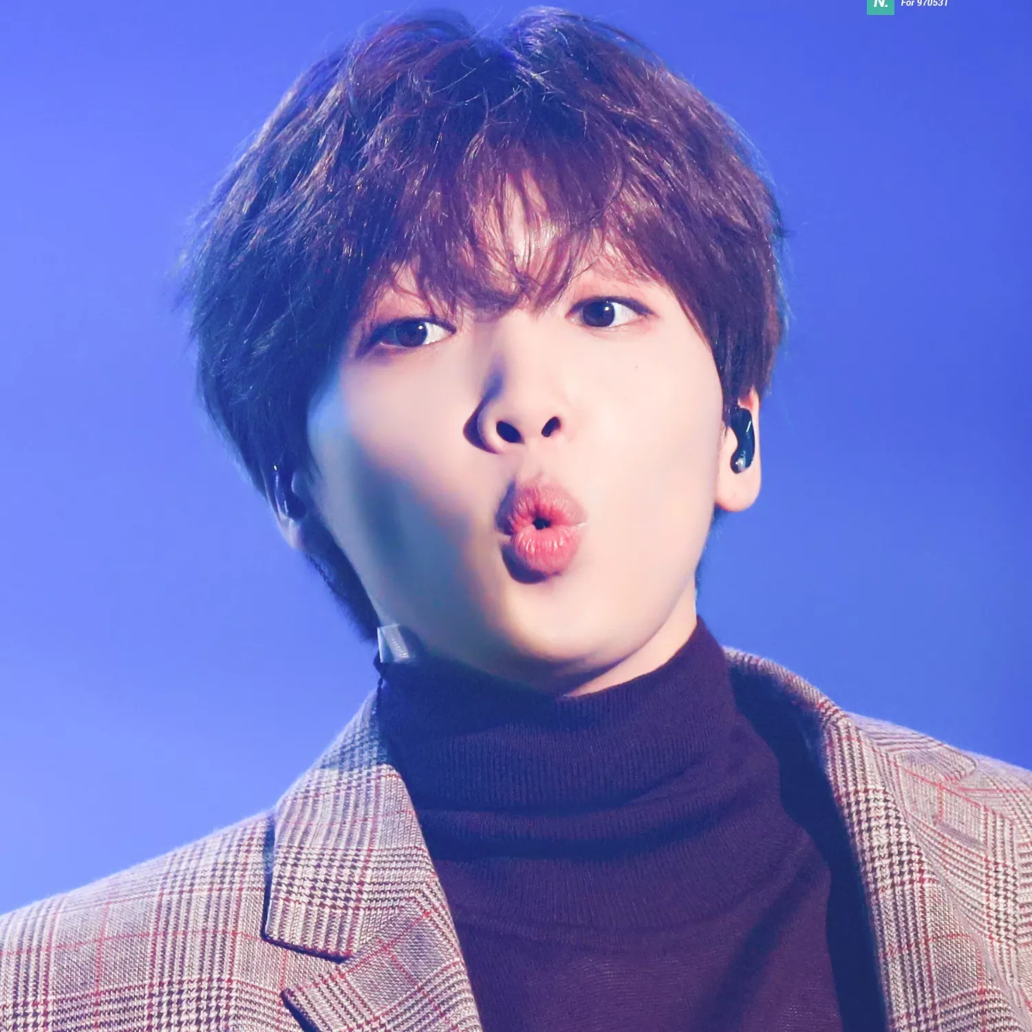 A moment captured by Jeong Sewoon's fan