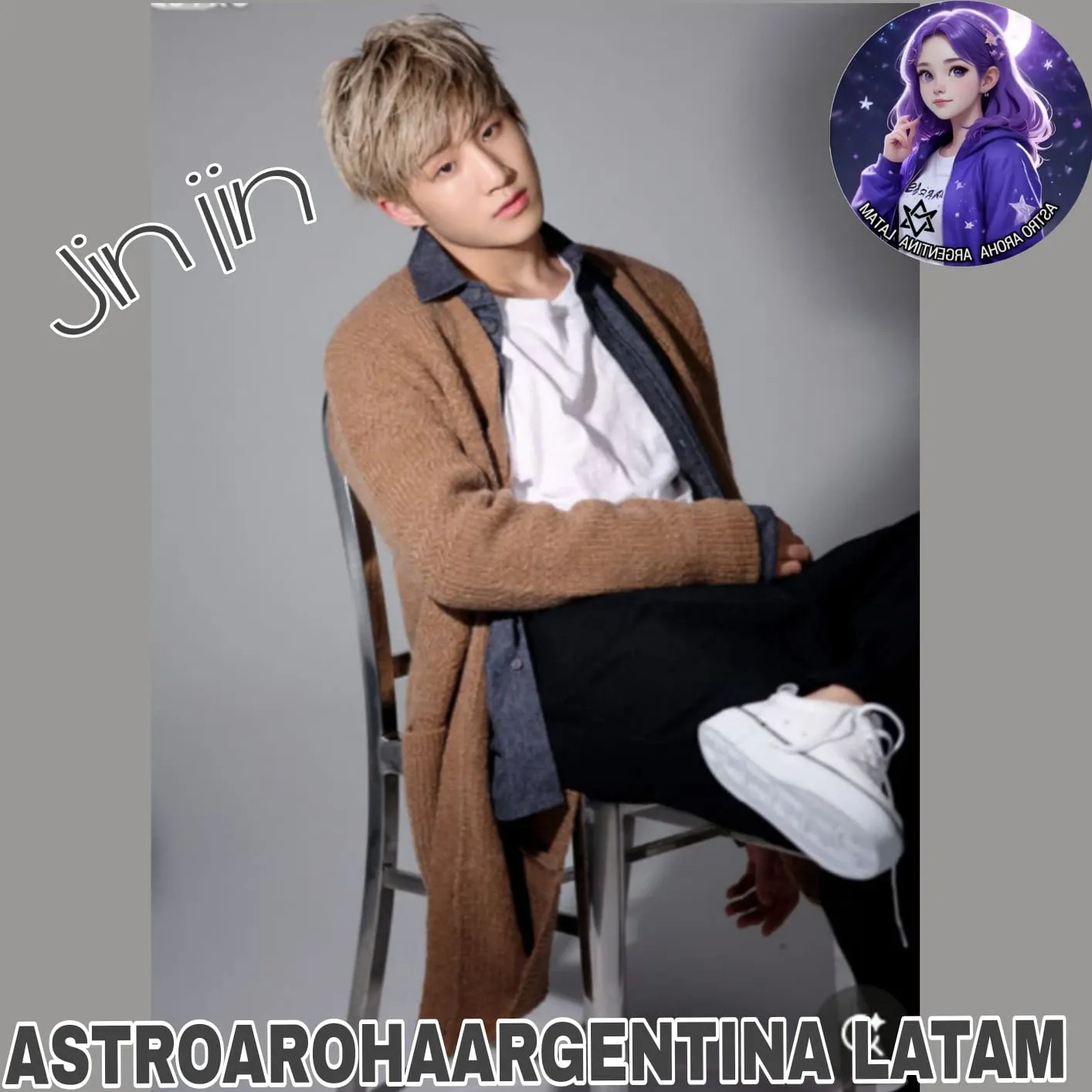 Recent activity shot of Jinjin (ASTRO)