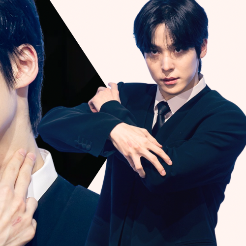 Recent activity shot of Yunho (ATEEZ)