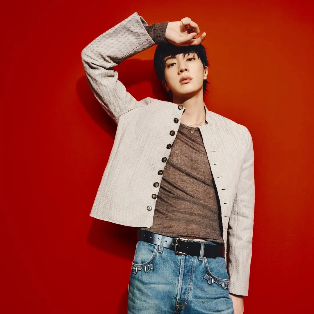 Foto terbaru Jin (BTS)