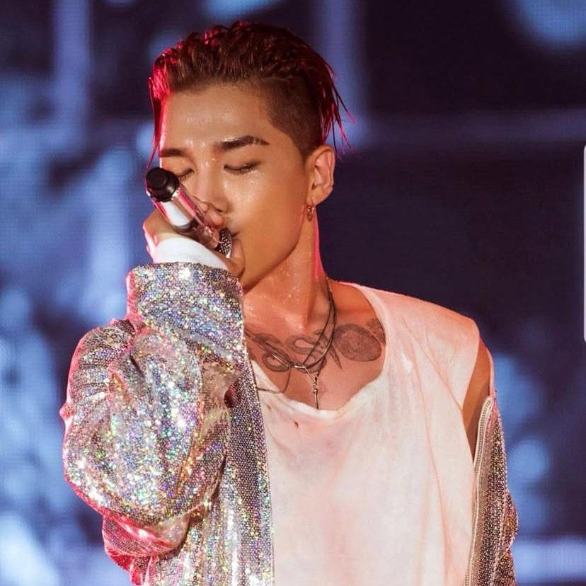 A moment captured by Taeyang (BIGBANG)'s fan