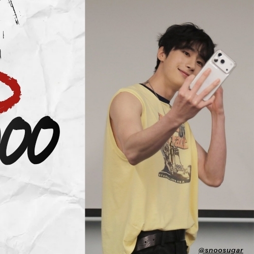 Behind-the-scenes cut of Han Seungwoo