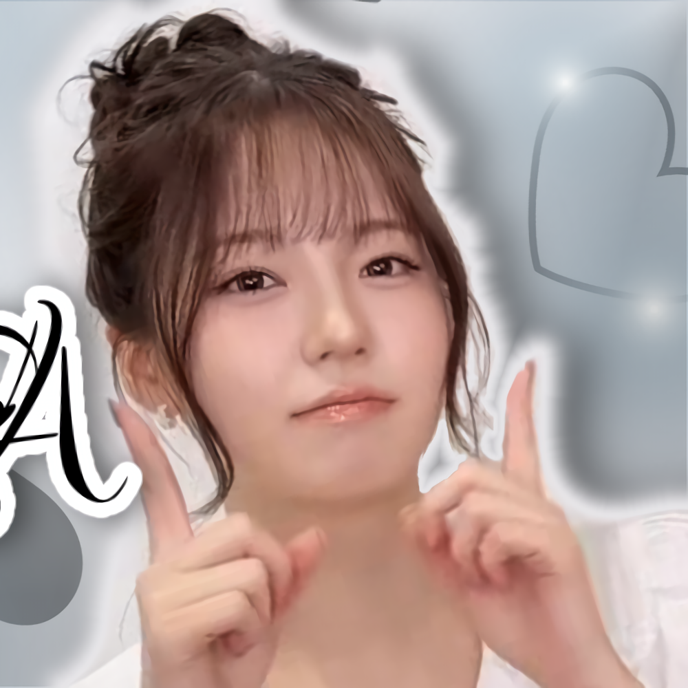 Behind-the-scenes cut of Ayaka (NiziU)
