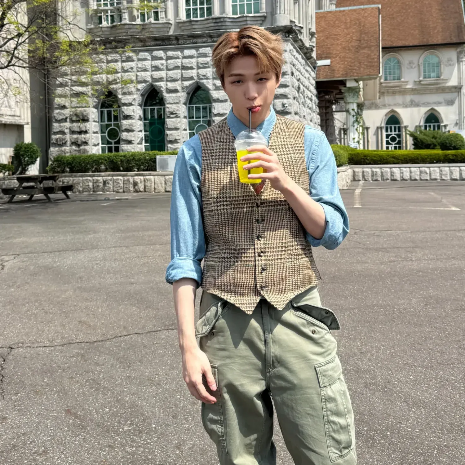 Momen yang diabadikan oleh penggemar Kang Daniel