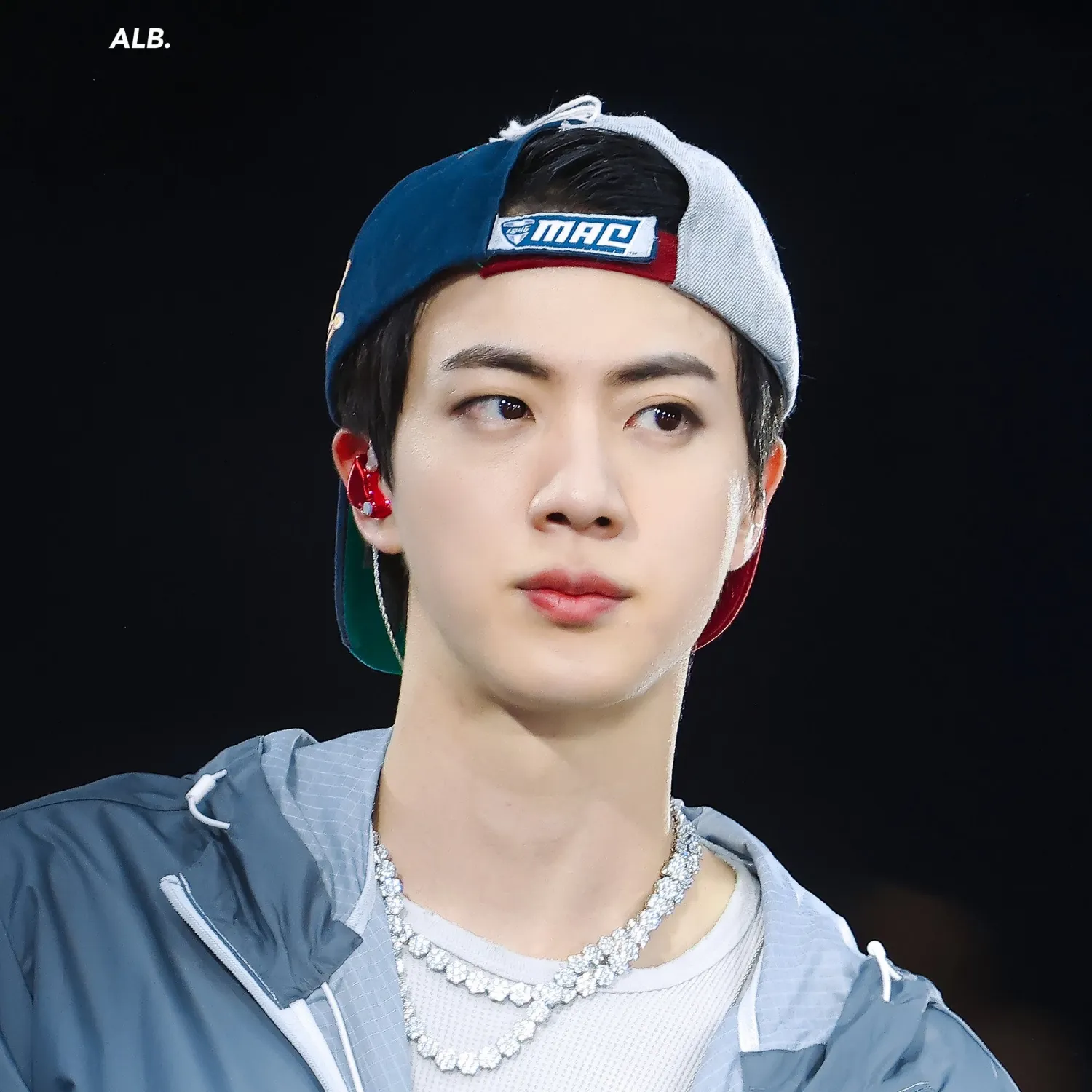 Recent activity shot of Jin (BTS)