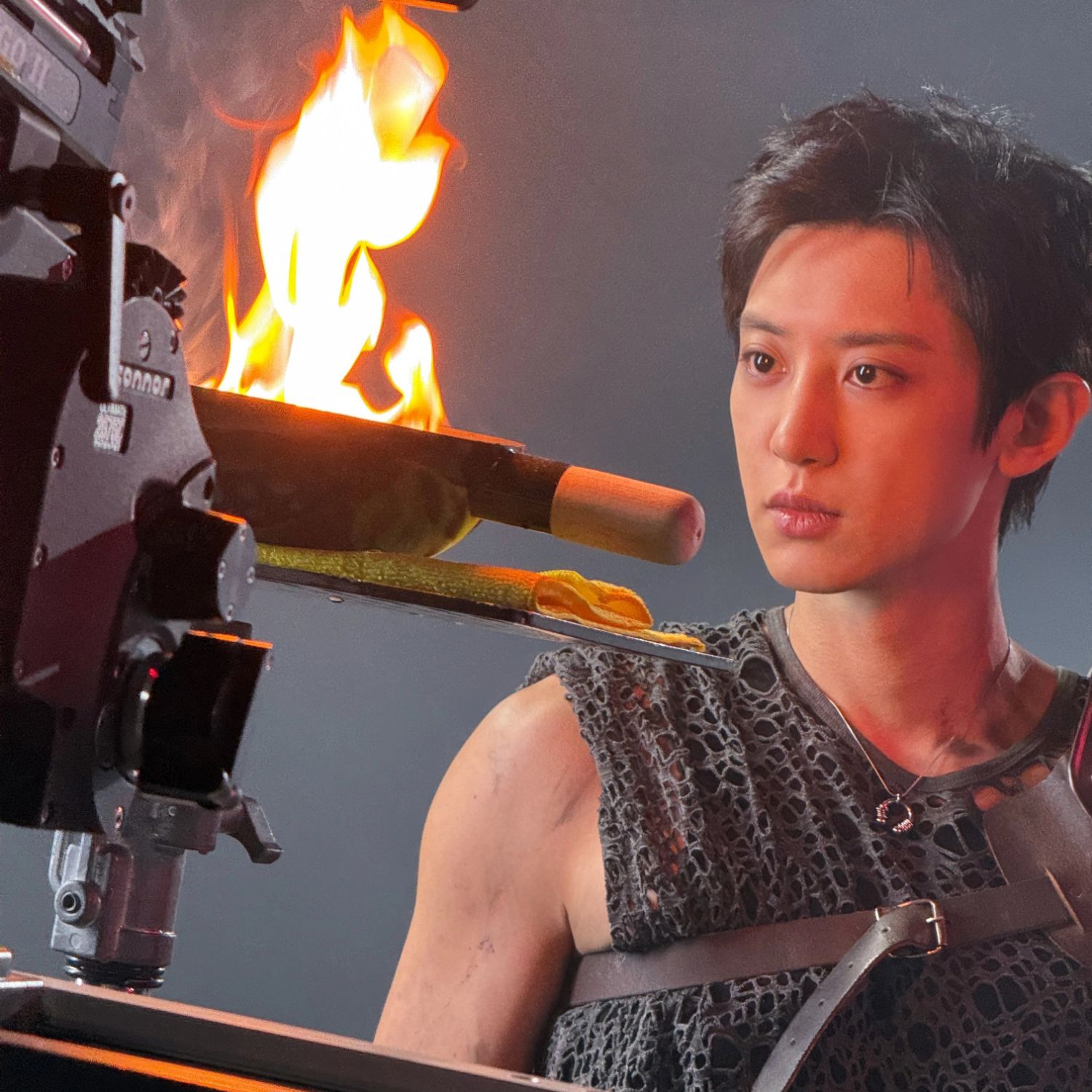 燦烈 (EXO)粉絲拍下的瞬間