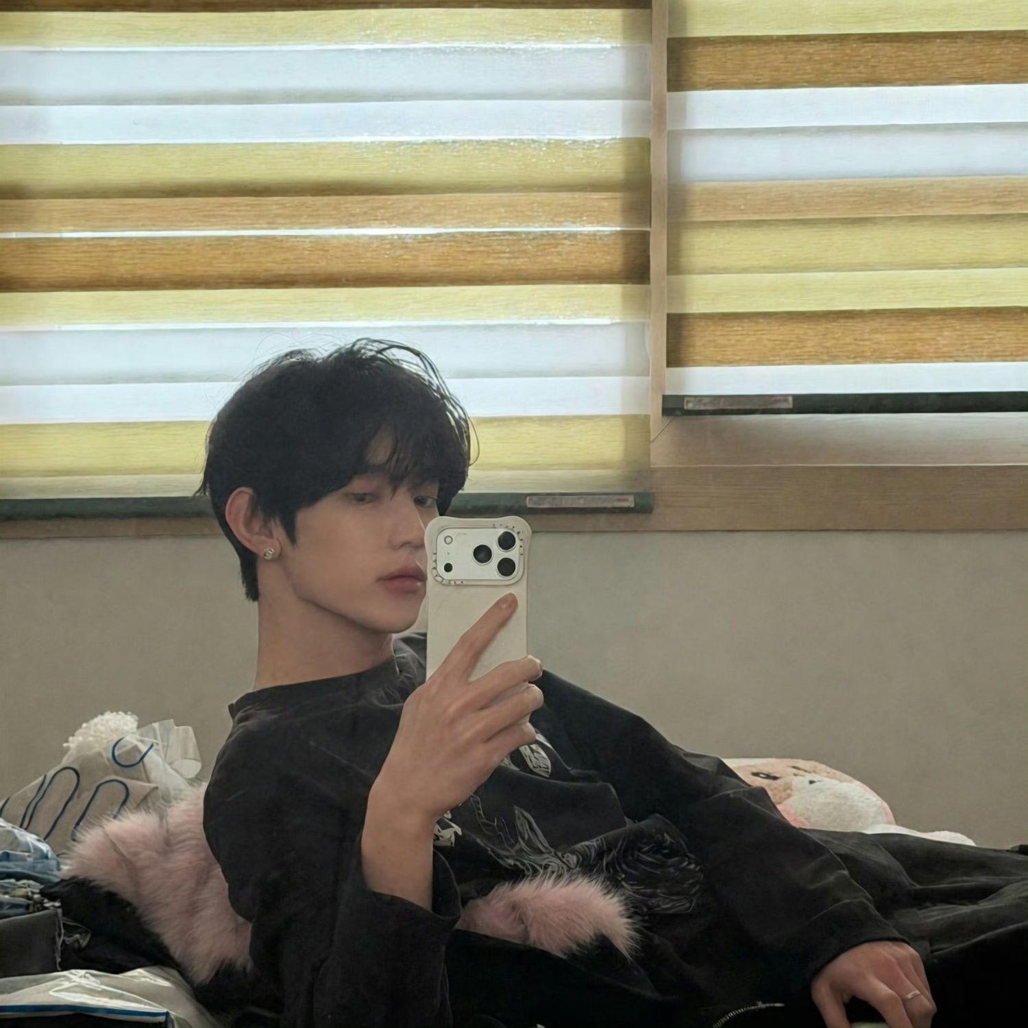 Recent activity shot of Zhang Hao (ZEROBASEONE)