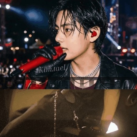 V (BTS)の舞台裏ショット