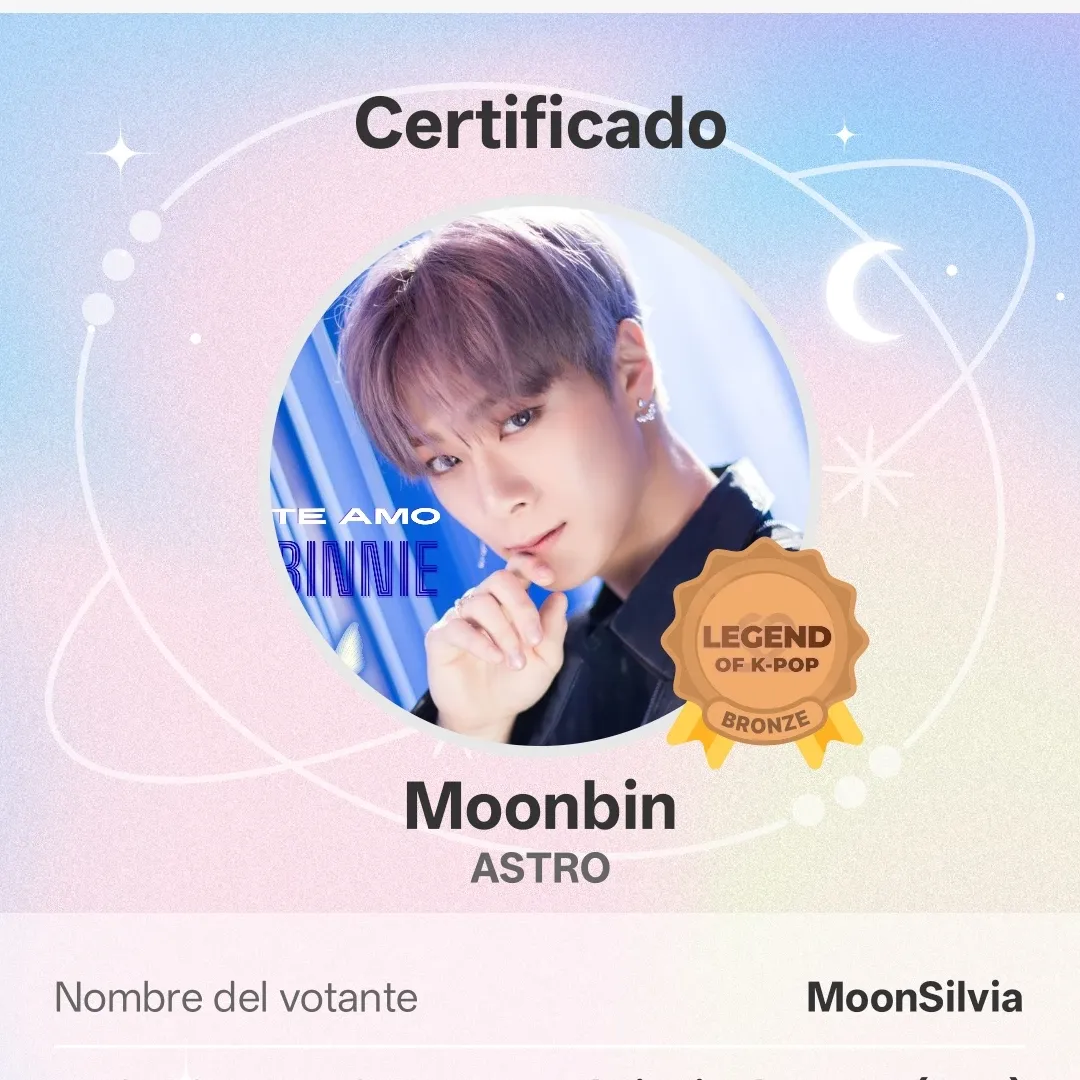 A moment captured by Moonbin (ASTRO)'s fan