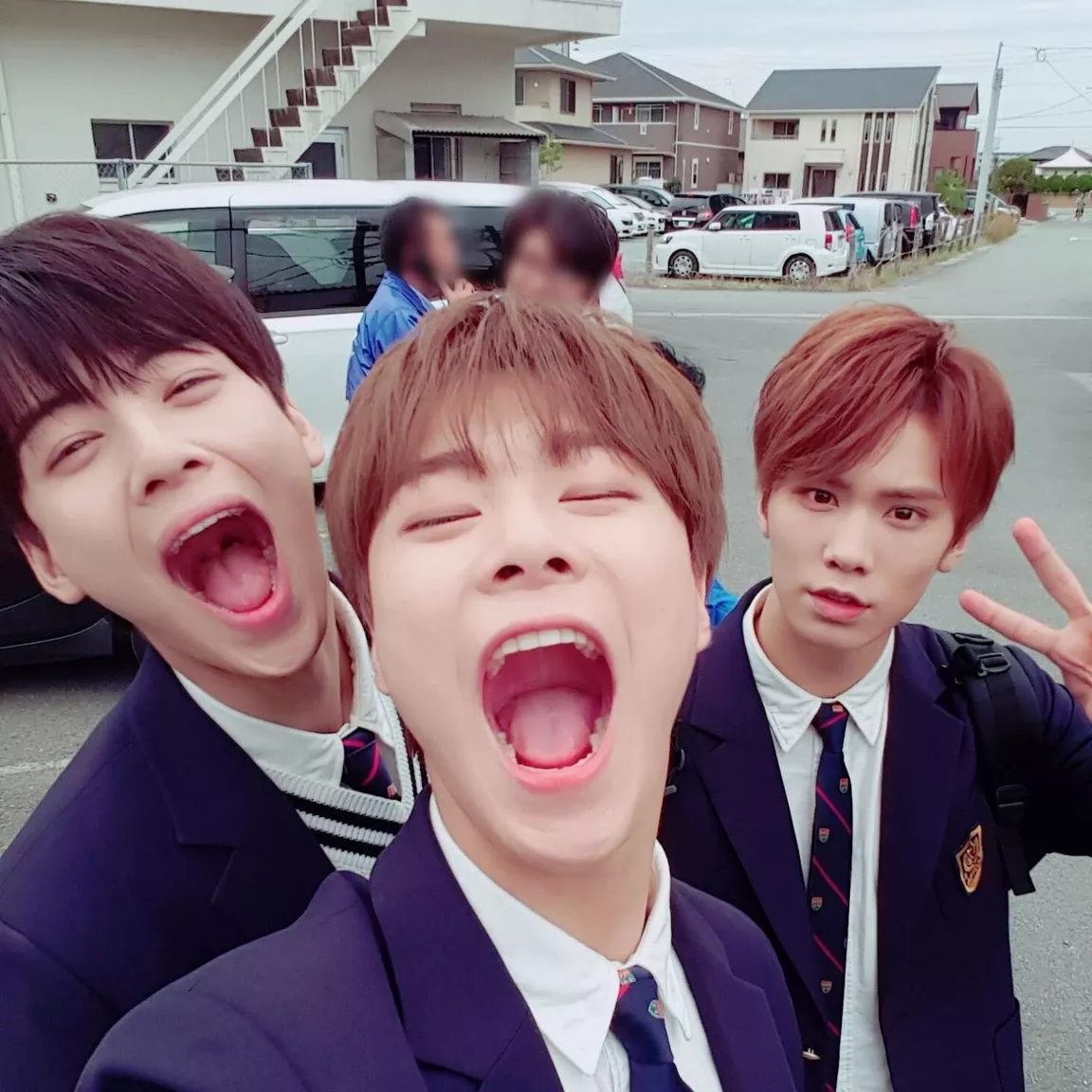 A moment captured by Moonbin (ASTRO)'s fan
