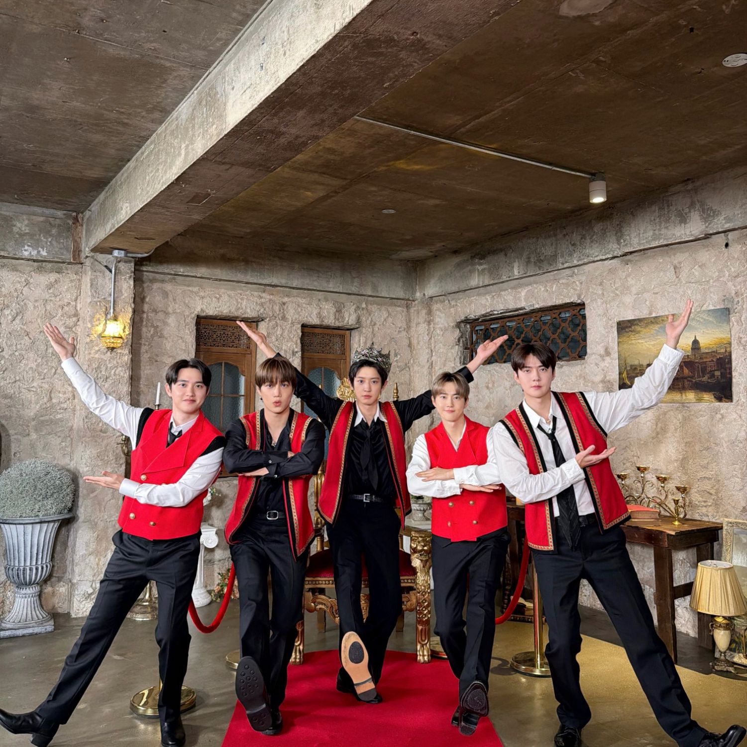 A moment captured by EXO's fan