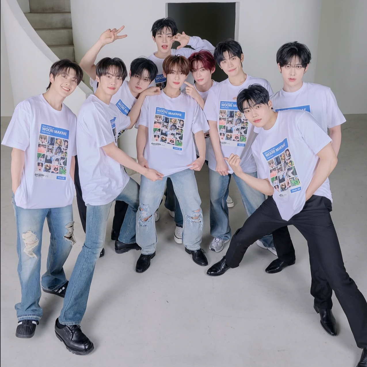 A moment captured by ZEROBASEONE's fan