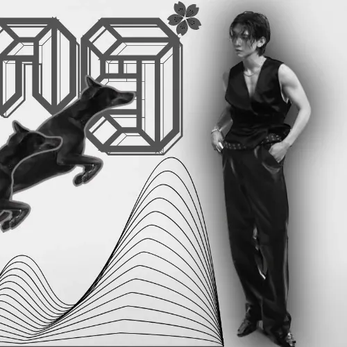 Recent activity shot of Yeosang (ATEEZ)