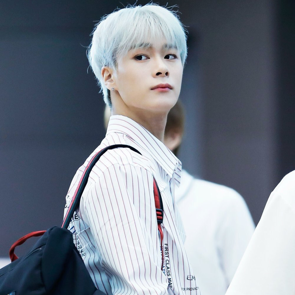 Recent activity shot of Moonbin (ASTRO)