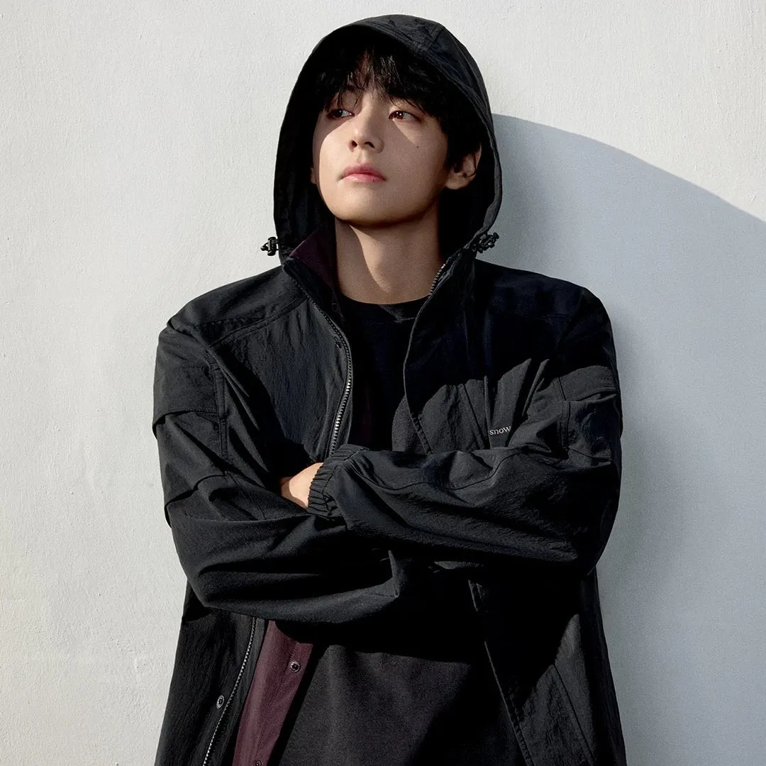 A moment captured by V (BTS)'s fan