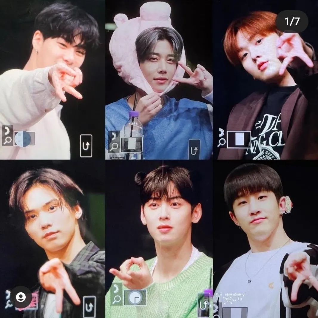 아스트로 팬이 찍은 순간