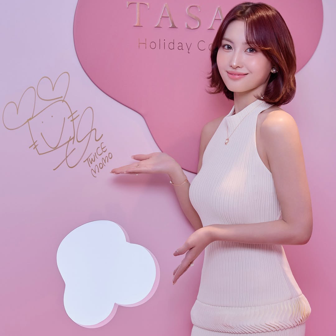 Momo (TWICE)粉絲拍下的瞬間