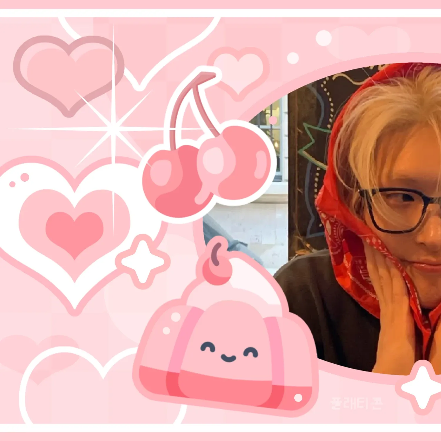 Recent activity shot of Mingi (ATEEZ)