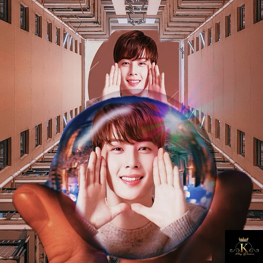 A moment captured by Eunwoo (ASTRO)'s fan