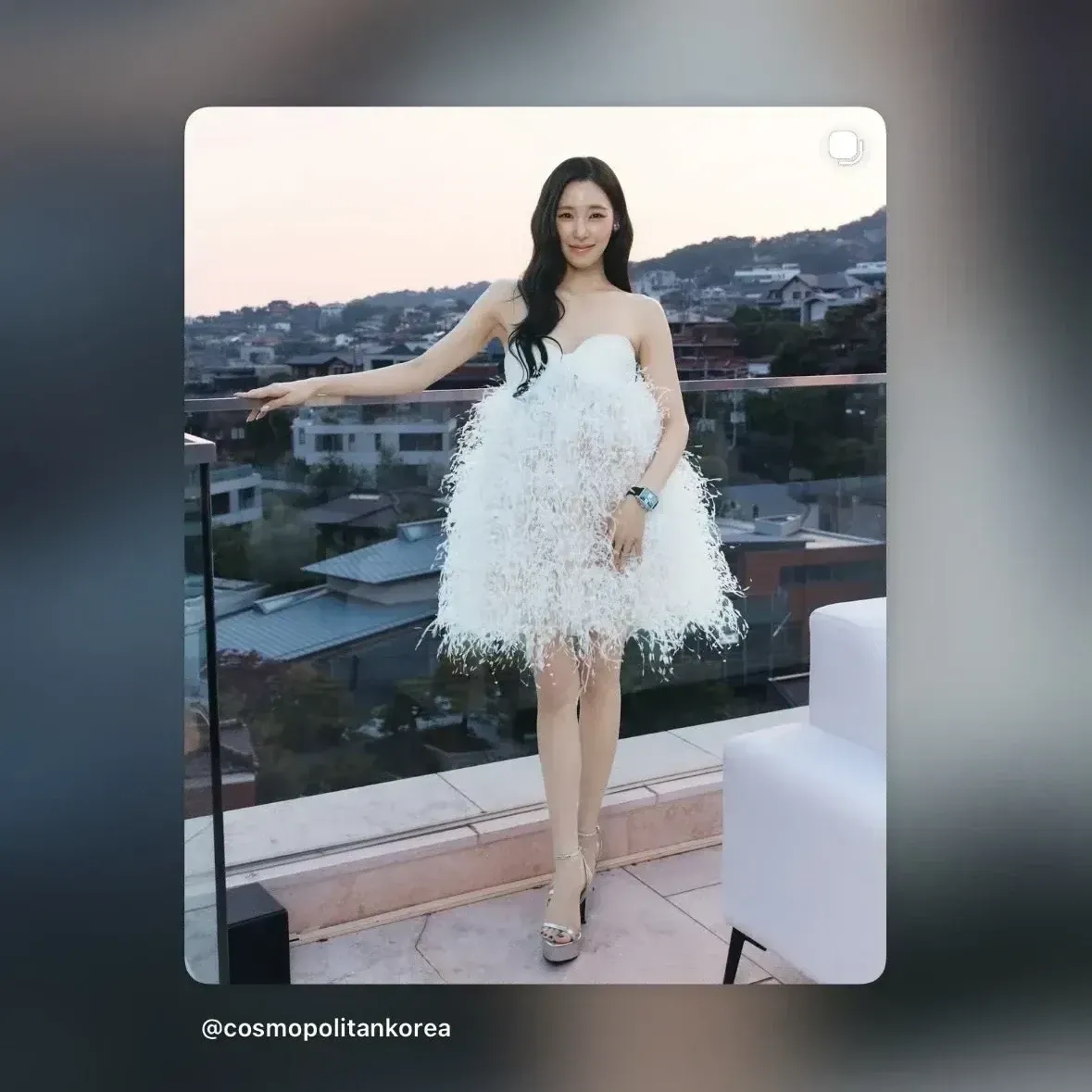Behind-the-scenes cut of Tiffany Young (Girls' Generation)