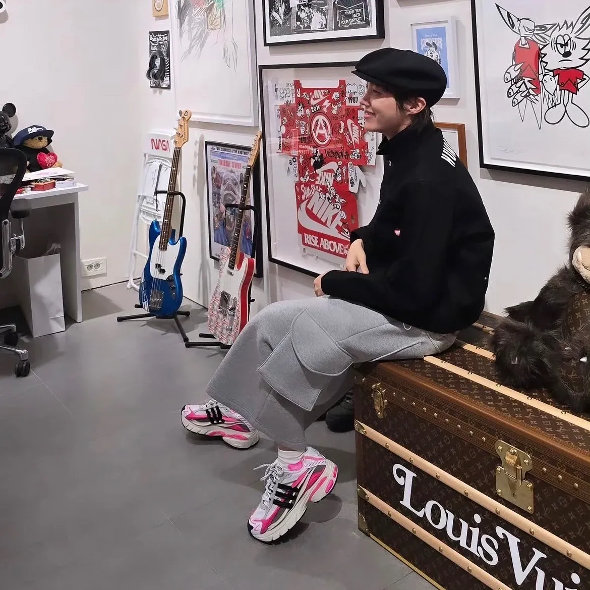 A moment captured by j-hope (BTS)'s fan