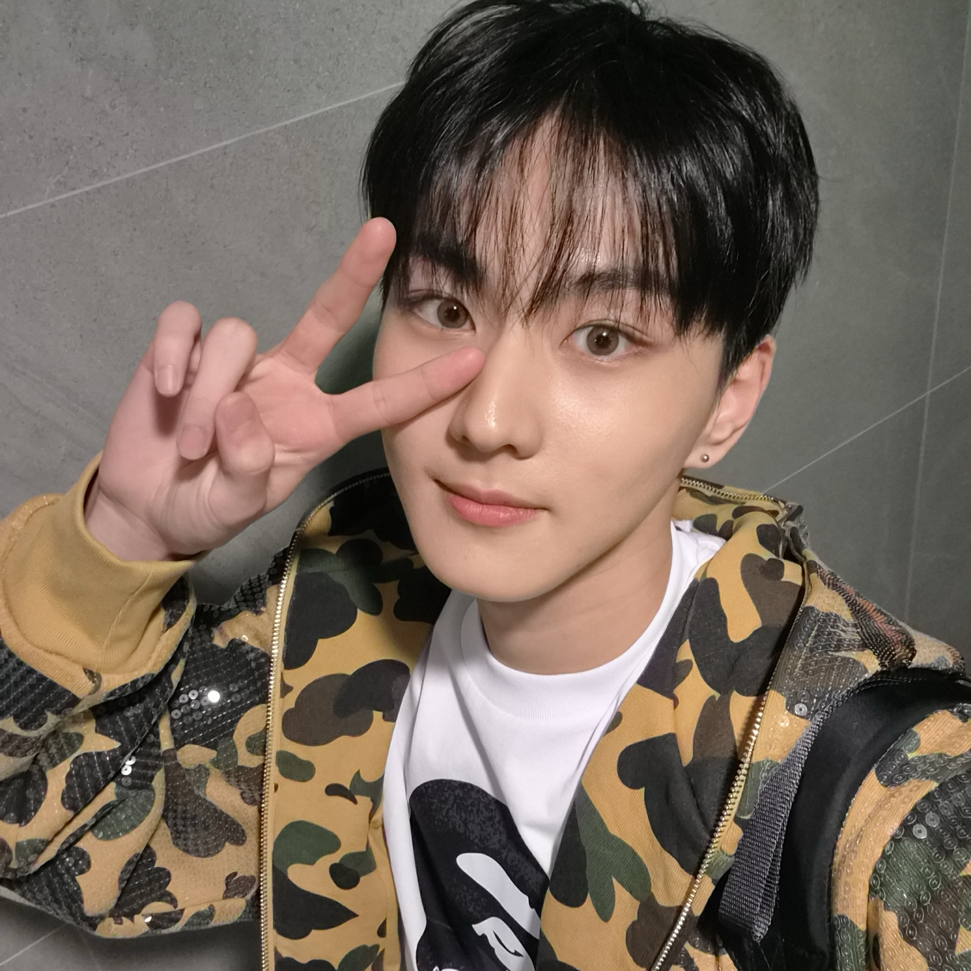 Recent activity shot of Jungwon (ENHYPEN)