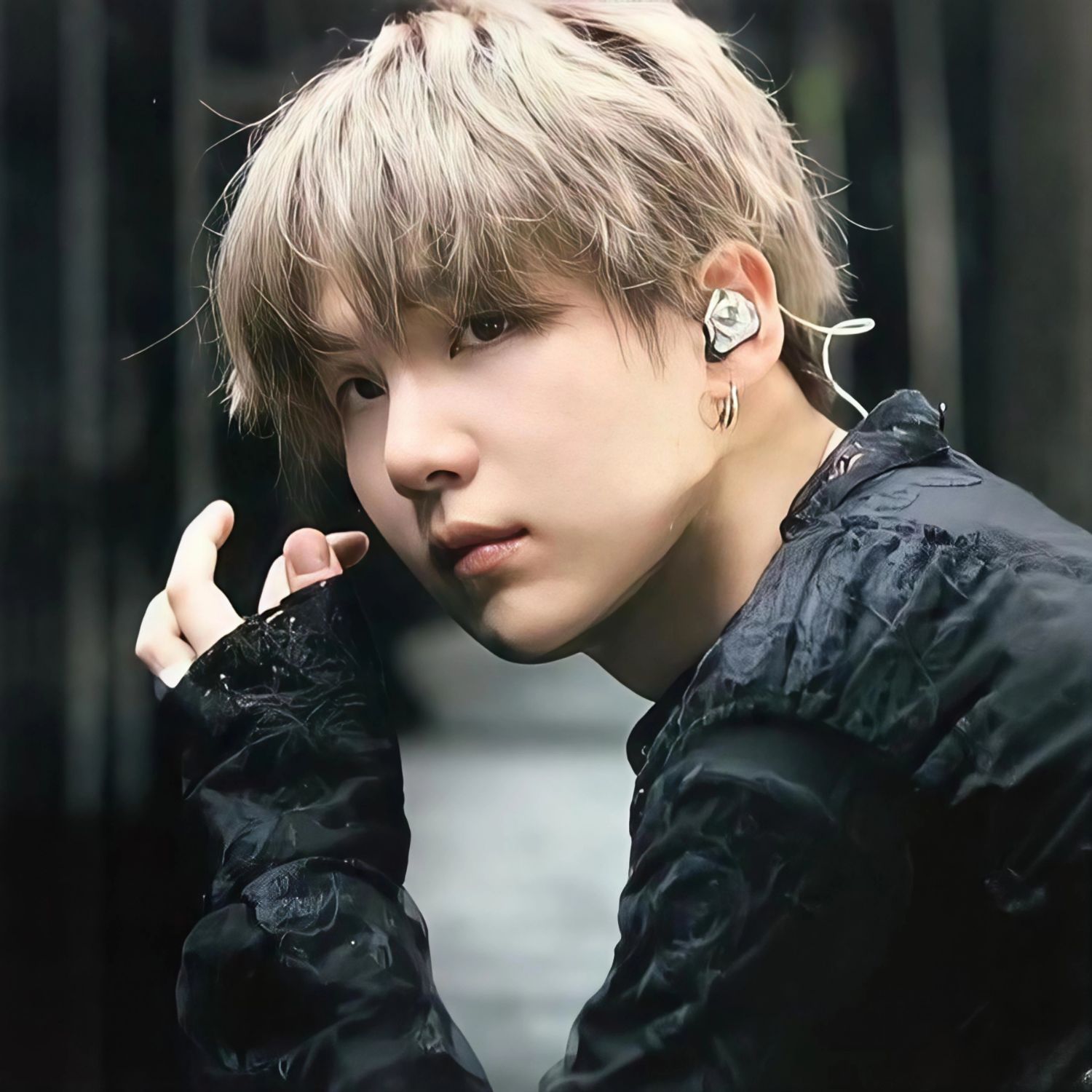 A moment captured by SUGA (BTS)'s fan